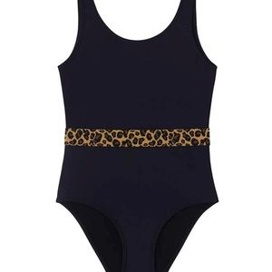 PilyQ Girls Jungle Belted Swimsuit